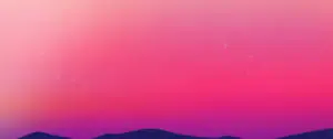 3440x1440 Minimalist Pink Skies