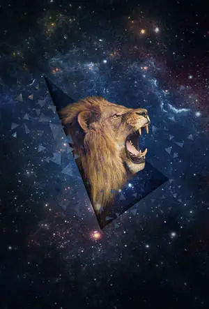 3D Lion Galaxy