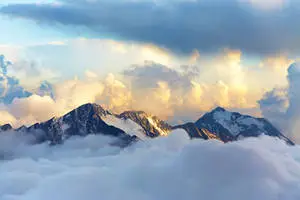 4k Landscape Alps Mountain Range Europe
