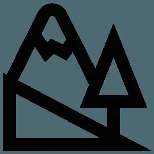 Abstract Mountain Graphic