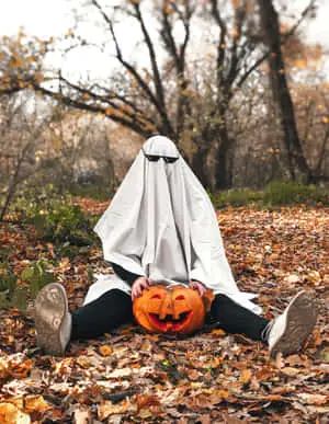Aesthetic Autumn Halloween Boo Ghost Costume