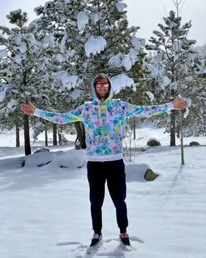 Andreas Seppi In Snowy Area