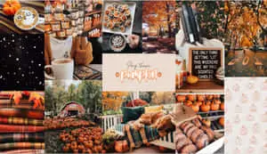 Autumn Collage Pumpkins