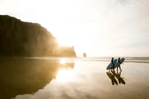 Enjoy the peaceful beauty of a tranquil beach.