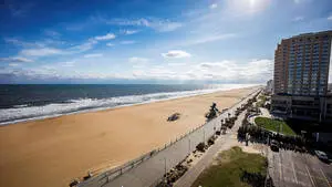 Beautiful Day At Virginia Beach 
