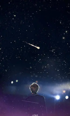 BTS Galaxy Shooting Star