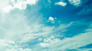 Thin White Cirrostratus Clouds Background
