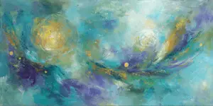 Cosmic Pastel Swirl
