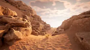 Majestic beauty of the desert