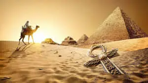 أهرامات مصرية قديمة في الجيزة
