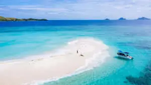 صورة جزيرة فيجي الرملية البيضاء