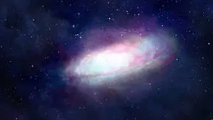 Galaxy For Purple Aesthetic Iphone Background 