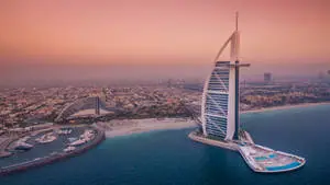 Majestic View of the Burj Al Arab in All its Glory