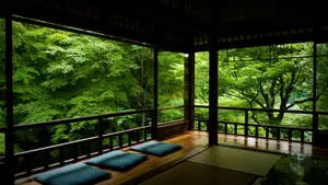 Serenity in Simplicity - The Japanese Tea Room Meditation Haven