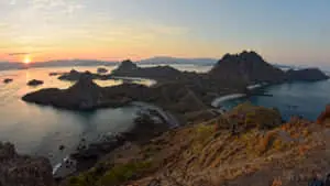 Komodo Island Cinematic Sunset