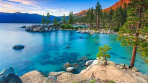 Nature's Beauty in a Serene Lake