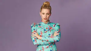Lili Reinhart On Purple