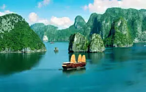 Majestic Sunrise at Halong Bay