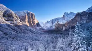 Magnificent View of Mountain Range
