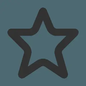 أيقونة نجمة زرقاء داكنة
