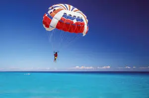 Parasailing Water Landing