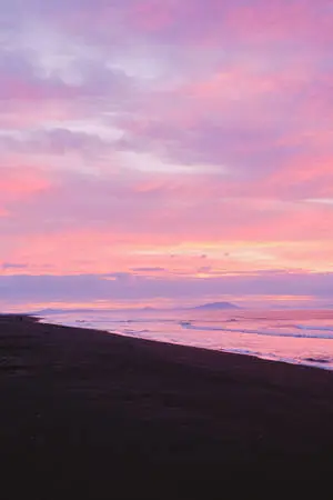 Pink Sunset Beach Android