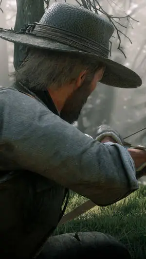 Exciting Red Dead Redemption Gameplay on iPhone Screen