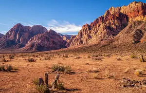  Caption: Mesmerizing Landscape of Red Rock Canyon Conservation Area 