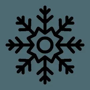 Snowflake Icon Graphic