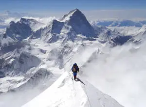 Snowy Slopes Mountaineering