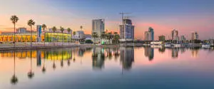 St. Petersburg, Florida Sunset Reflection