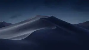 شاشة رئيسية صحراوية قياسية لجهاز ماك