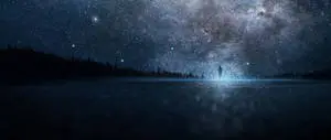 Stunning Starry Galaxy Night 