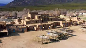 Taos Pueblo Famous Structure