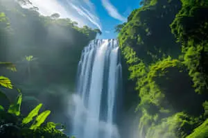 The amazing waterfalls