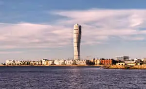 Turning Torso Pink Clouds