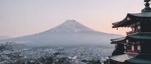Ultra Wide 4K Fuji Mountain