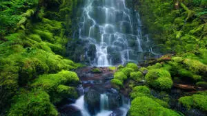 Waterfalls Cascading