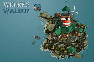 Where's Waldo Island Lighthouse